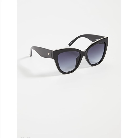 Le Specs Le Vacanze Sunglasses NWT Black - Picture 4 of 8